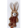 Custom Brown Bunny Finger Puppet